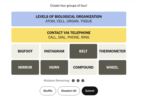 Connections screenshot